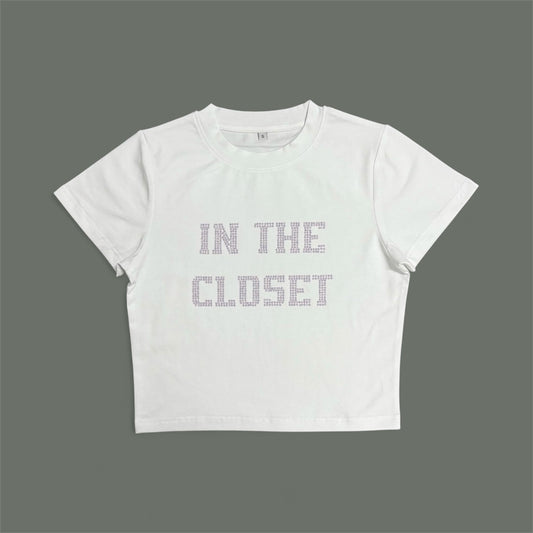 "In The Closet" Crop Tee