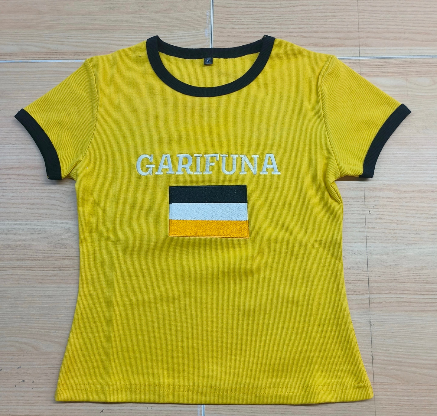 Garifuna Crop Top Flag Tee