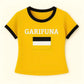 Garifuna Crop Top Flag Tee